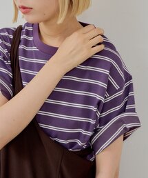 WHIMSIC | 【UNISEX/2サイズ展開】ボーダーTシャツ(Tシャツ/カットソー)