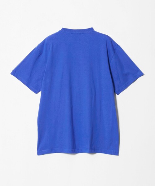 NICE WEATHER(ナイスウェザー)の「<Entripaper>バーンアウトページ Tシャツ(Tシャツ/カットソー・メンズ・ロイヤルブルー/ホワイト・XL/L/M)」の3枚目の写真