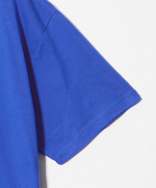 NICE WEATHER(ナイスウェザー)の「<Entripaper>バーンアウトページ Tシャツ(Tシャツ/カットソー・メンズ・ロイヤルブルー/ホワイト・XL/L/M)」の5枚目の写真