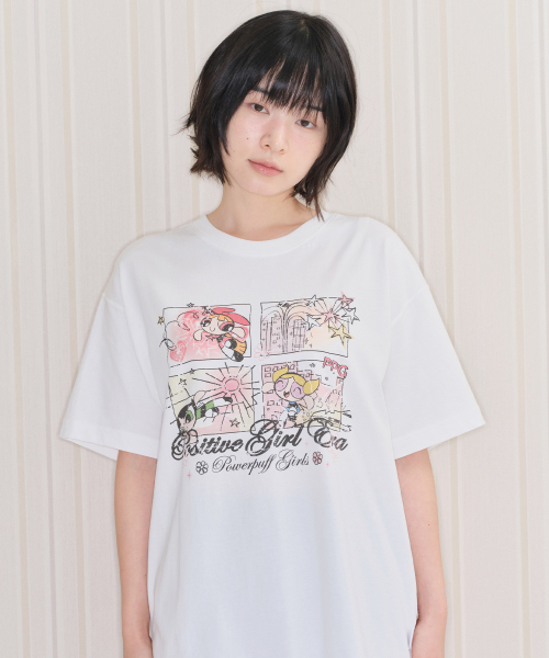 AMESWORLDWIDE(アメスワールドワイド)の「PPG VINTAGE CARTOON TEE WHITE(Tシャツ/カットソー・レディース・その他・MEDIUM/LARGE)」の6枚目の写真