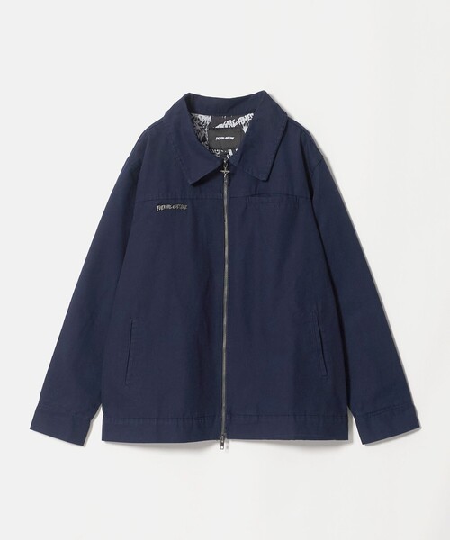 FUCKING AWESOME(ファッキングオーサム)の「<FUCKING AWESOME> Zip Workshirt/シャツジャケット(ブルゾン・メンズ・ネイビー・M/L)」の1枚目の写真