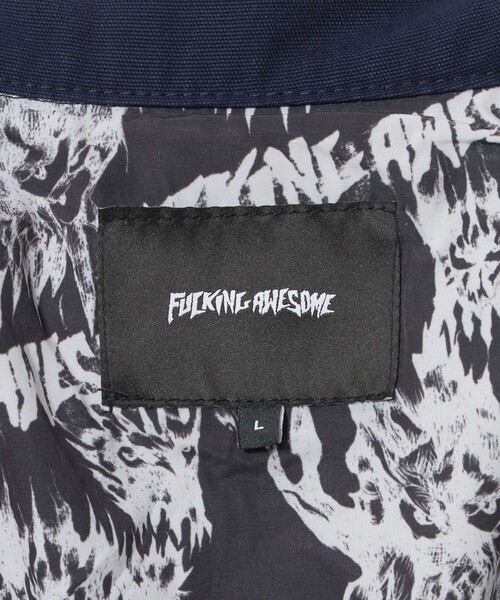 FUCKING AWESOME(ファッキングオーサム)の「<FUCKING AWESOME> Zip Workshirt/シャツジャケット(ブルゾン・メンズ・ネイビー・M/L)」の13枚目の写真