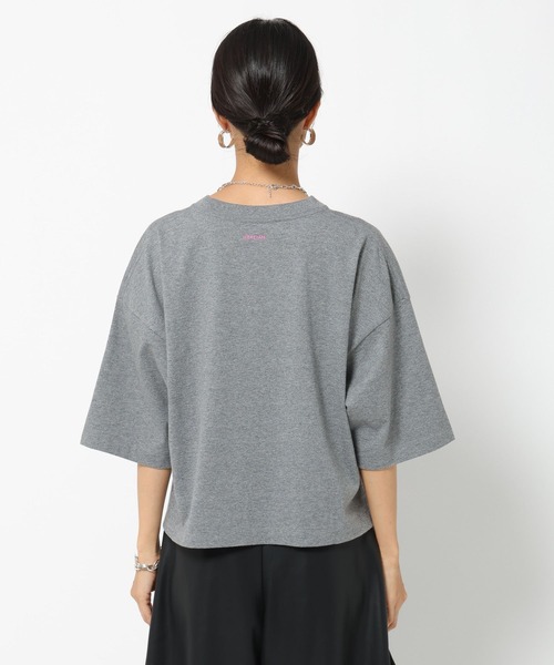 HEREIAM(ヘレイアム)の「【HEREIAM】フォームロゴハーフスリーブT(Tシャツ/カットソー・レディース・ホワイト/グレー系/ピンク系/ブラック・FREE)」の14枚目の写真
