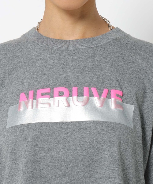 HEREIAM(ヘレイアム)の「【HEREIAM】フォームロゴハーフスリーブT(Tシャツ/カットソー・レディース・ホワイト/グレー系/ピンク系/ブラック・FREE)」の19枚目の写真