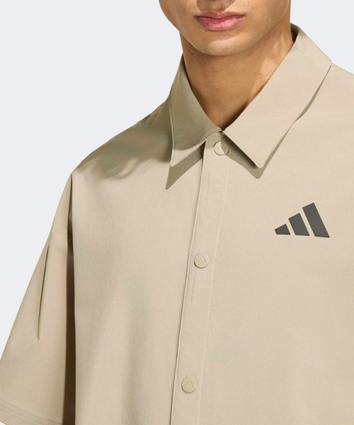 adidas(アディダス)の「シティ テック シャツ / アディダス adidas(Tシャツ/カットソー・メンズ・カーキ・XX-LARGE/3XL/LARGE/SMALL/MEDIUM/X-SMALL/X-LARGE)」の3枚目の写真