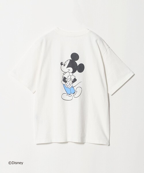 A DAY IN THE LIFE UNITED ARROWS(アデイインザライフユナイテッドアローズ)の「MICKY プリントTシャツ オフホワイト<A DAY IN THE LIFE>(Tシャツ/カットソー・レディース・オフホワイト・FREE)」の1枚目の写真