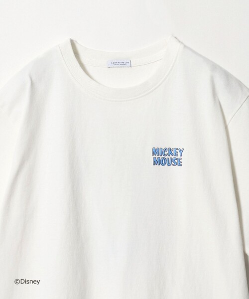 A DAY IN THE LIFE UNITED ARROWS(アデイインザライフユナイテッドアローズ)の「MICKY プリントTシャツ オフホワイト<A DAY IN THE LIFE>(Tシャツ/カットソー・レディース・オフホワイト・FREE)」の9枚目の写真