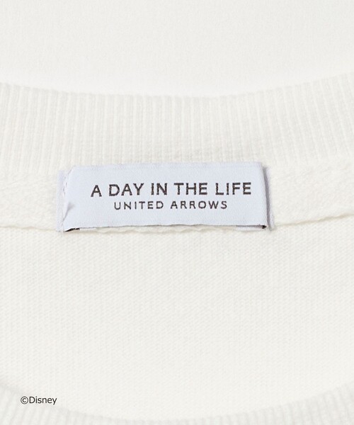 A DAY IN THE LIFE UNITED ARROWS(アデイインザライフユナイテッドアローズ)の「MICKY プリントTシャツ オフホワイト<A DAY IN THE LIFE>(Tシャツ/カットソー・レディース・オフホワイト・FREE)」の6枚目の写真