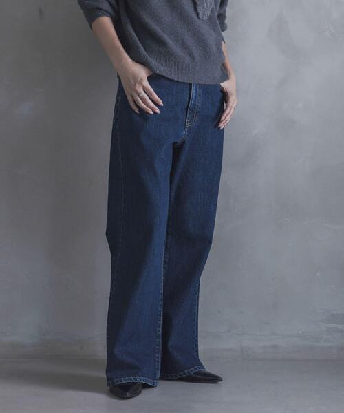 URBAN RESEARCH Sonny Label（アーバンリサーチサニーレーベル）の「ブーツカットデニム（デニムパンツ・レディース・インディゴブルー/ライトインディゴブルー・34/36/38）」の4枚目の写真