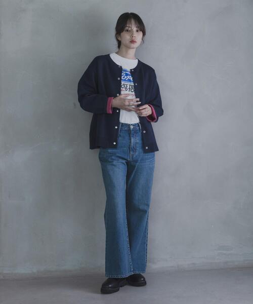 URBAN RESEARCH Sonny Label（アーバンリサーチサニーレーベル）の「ブーツカットデニム（デニムパンツ・レディース・インディゴブルー/ライトインディゴブルー・34/36/38）」の19枚目の写真
