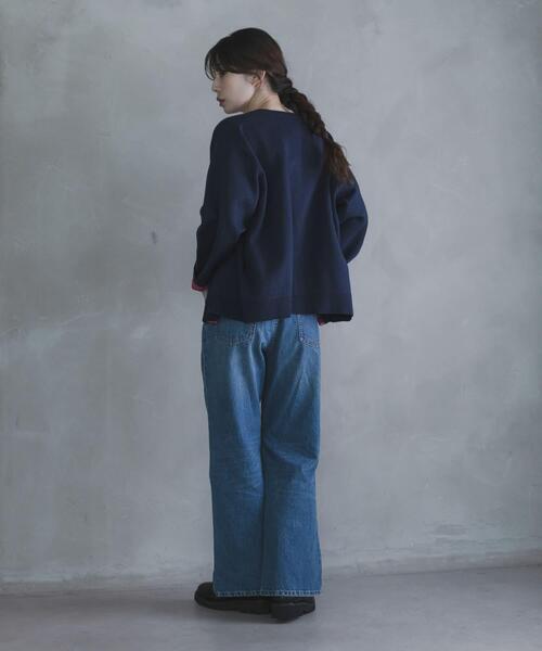 URBAN RESEARCH Sonny Label（アーバンリサーチサニーレーベル）の「ブーツカットデニム（デニムパンツ・レディース・インディゴブルー/ライトインディゴブルー・34/36/38）」の21枚目の写真