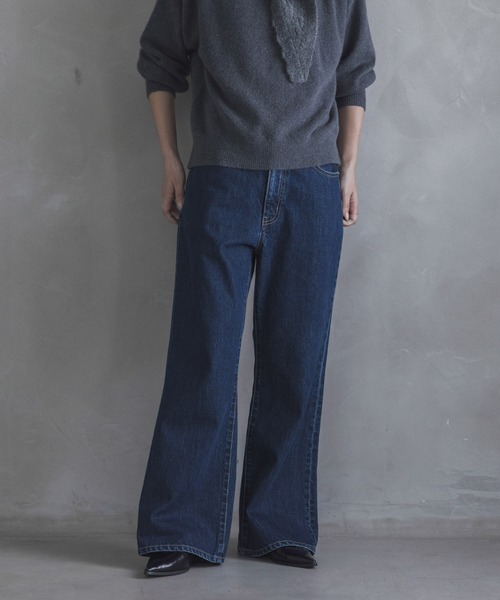 URBAN RESEARCH Sonny Label(アーバンリサーチサニーレーベル)の「ブーツカットデニム(デニムパンツ・レディース・インディゴブルー/ライトインディゴブルー・34/36/38)」の3枚目の写真