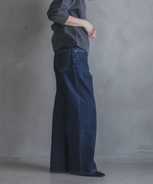 URBAN RESEARCH Sonny Label(アーバンリサーチサニーレーベル)の「ブーツカットデニム(デニムパンツ・レディース・インディゴブルー/ライトインディゴブルー・34/36/38)」の5枚目の写真