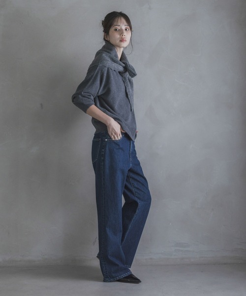 URBAN RESEARCH Sonny Label(アーバンリサーチサニーレーベル)の「ブーツカットデニム(デニムパンツ・レディース・インディゴブルー/ライトインディゴブルー・34/36/38)」の8枚目の写真
