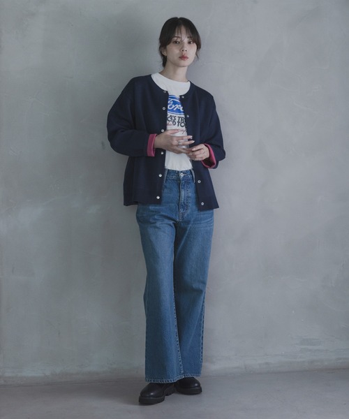 URBAN RESEARCH Sonny Label(アーバンリサーチサニーレーベル)の「ブーツカットデニム(デニムパンツ・レディース・インディゴブルー/ライトインディゴブルー・34/36/38)」の13枚目の写真