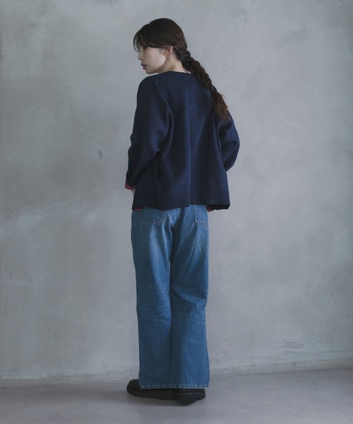 URBAN RESEARCH Sonny Label(アーバンリサーチサニーレーベル)の「ブーツカットデニム(デニムパンツ・レディース・インディゴブルー/ライトインディゴブルー・34/36/38)」の15枚目の写真