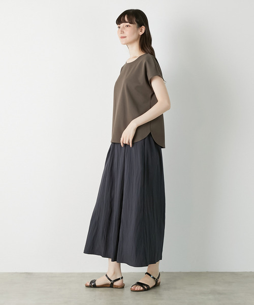 LOGEMENT DE CLAIRE(ロジュモンドクレール)の「【LOURMARIN】イージーキュロットパンツ(その他パンツ・レディース・ベージュ/ネイビー/ピンクベージュ・FREE)」の10枚目の写真