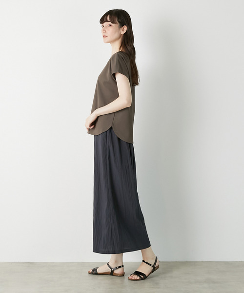 LOGEMENT DE CLAIRE(ロジュモンドクレール)の「【LOURMARIN】イージーキュロットパンツ(その他パンツ・レディース・ベージュ/ネイビー/ピンクベージュ・FREE)」の11枚目の写真