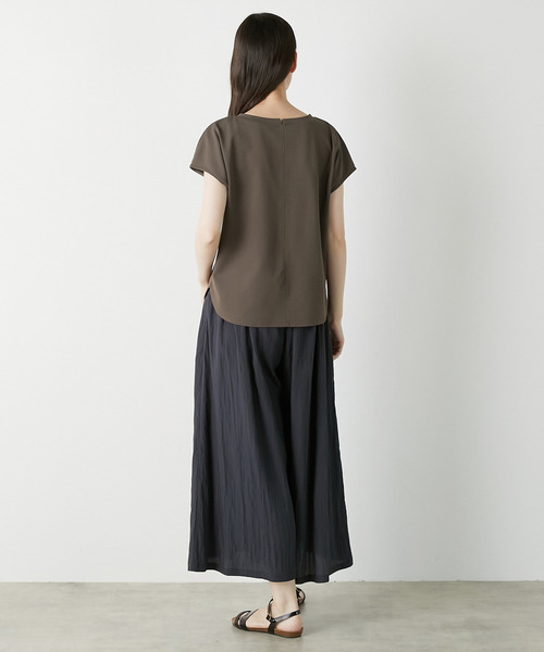 LOGEMENT DE CLAIRE(ロジュモンドクレール)の「【LOURMARIN】イージーキュロットパンツ(その他パンツ・レディース・ベージュ/ネイビー/ピンクベージュ・FREE)」の12枚目の写真