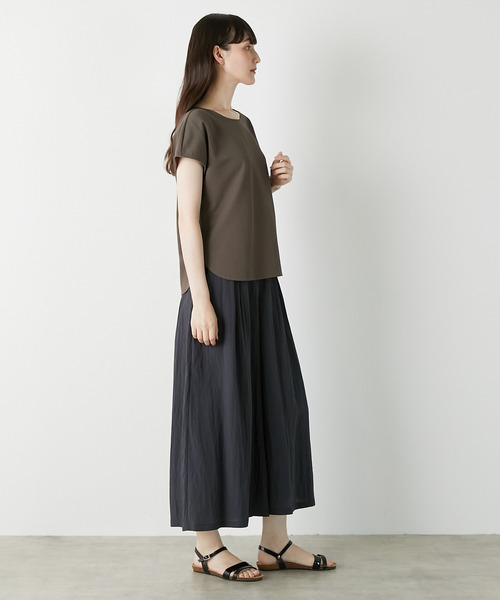 LOGEMENT DE CLAIRE(ロジュモンドクレール)の「【LOURMARIN】イージーキュロットパンツ(その他パンツ・レディース・ベージュ/ネイビー/ピンクベージュ・FREE)」の14枚目の写真