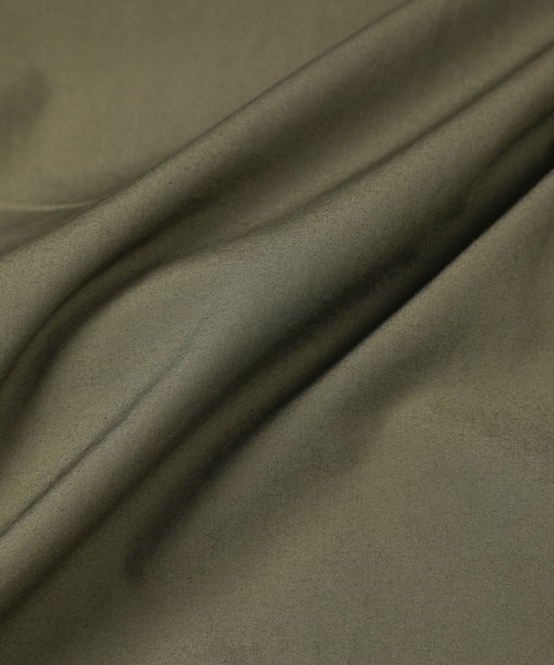 The DUFFER of ST.GEORGE(ザダファーオブセントジョージ)の「【WEB限定アイテム】SHORT MODS SHIRT:ショートモッズシャツ / シャツアウター / ライトアウター(ミリタリージャケット・メンズ・ブラック/カーキ・X-LARGE/LARGE/MEDIUM/SMALL)」の9枚目の写真