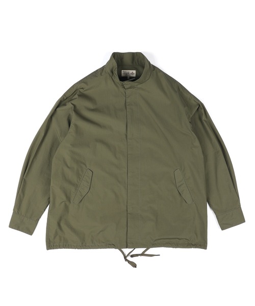 The DUFFER of ST.GEORGE(ザダファーオブセントジョージ)の「【WEB限定アイテム】SHORT MODS SHIRT:ショートモッズシャツ / シャツアウター / ライトアウター(ミリタリージャケット・メンズ・ブラック/カーキ・X-LARGE/LARGE/MEDIUM/SMALL)」の11枚目の写真