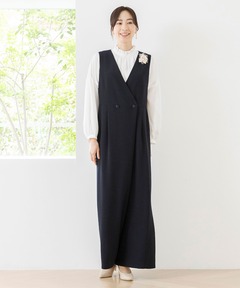 【Web限定】洗える｜ラップパンツのオールインワン