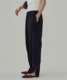 裾ZIPスウェットパンツ