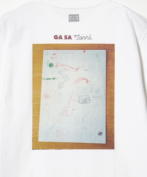 TANGTANG(タンタン)の「<TANGTANG>GASATANG SANAISERVEFAULT Tシャツ(Tシャツ/カットソー・メンズ・ホワイト・M/XL/L/S)」の7枚目の写真
