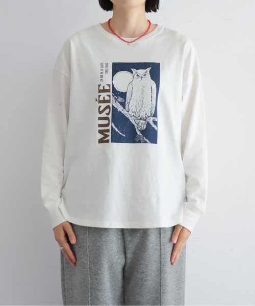 予約】フクロウPT ロンTEE | NOMBRE IMPAIR