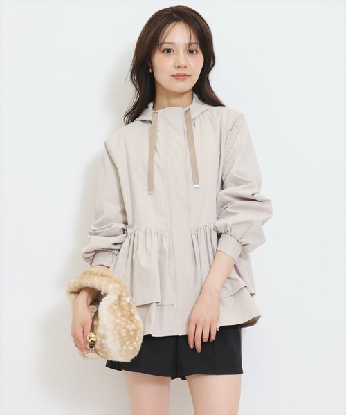 WILLSELECTION(ウィルセレクション)の「ギャザーペプラムブルゾン(その他アウター・レディース・ブラック/ピンク/ベージュ・FREE)」の17枚目の写真
