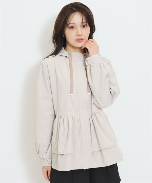 WILLSELECTION(ウィルセレクション)の「ギャザーペプラムブルゾン(その他アウター・レディース・ブラック/ピンク/ベージュ・FREE)」の18枚目の写真