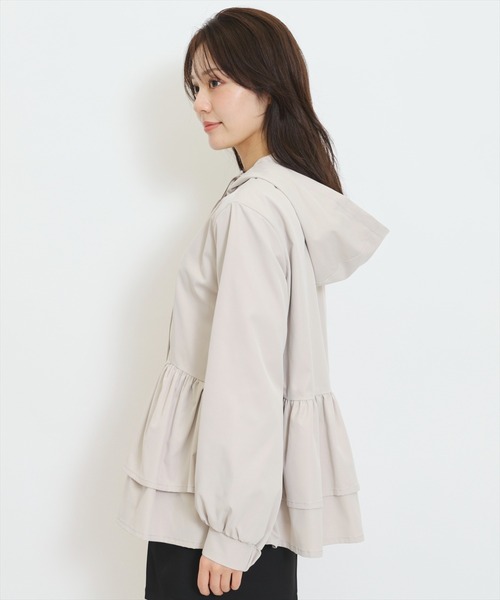 WILLSELECTION(ウィルセレクション)の「ギャザーペプラムブルゾン(その他アウター・レディース・ブラック/ピンク/ベージュ・FREE)」の19枚目の写真