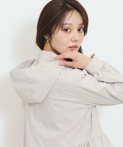 WILLSELECTION(ウィルセレクション)の「ギャザーペプラムブルゾン(その他アウター・レディース・ブラック/ピンク/ベージュ・FREE)」の21枚目の写真