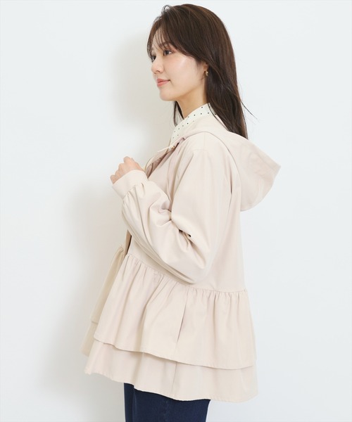 WILLSELECTION(ウィルセレクション)の「ギャザーペプラムブルゾン(その他アウター・レディース・ブラック/ピンク/ベージュ・FREE)」の16枚目の写真