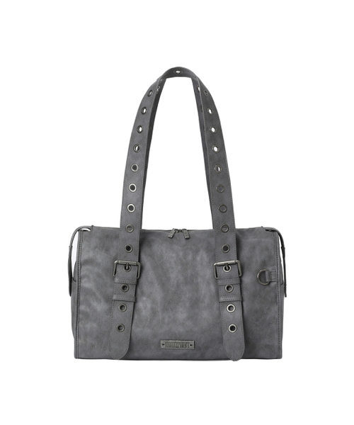 KHAKIPOINT（カーキポイント）の「Eyelet Belt Bag (gray)（ショルダーバッグ・レディース・その他・FREE）」の2枚目の写真