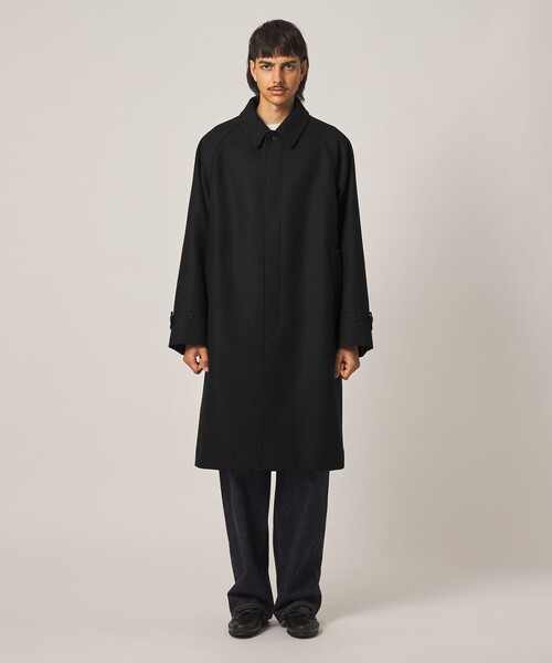 Steven Alan(スティーブンアラン)の「<Steven Alan> WL/CA ソーホー コート III(ステンカラーコート・メンズ・グレー/ダークブラウン/ブラック・L/S/XL/M)」の4枚目の写真