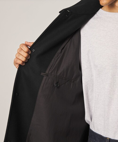Steven Alan(スティーブンアラン)の「<Steven Alan> WL/CA ソーホー コート III(ステンカラーコート・メンズ・グレー/ダークブラウン/ブラック・L/S/XL/M)」の13枚目の写真