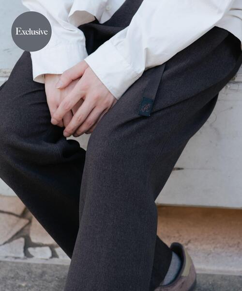 Gramicci(グラミチ)の「Gramicci for DOORS LANATECウールライクトラウザー 26AW(その他パンツ・メンズ・ダークブラウン/ブラック/ネイビー/グレー・MEDIUM/LARGE/SMALL)」の4枚目の写真