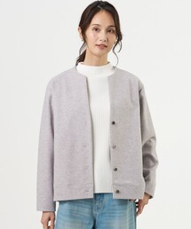 J.PRESS（ジェイプレス）の「【季節の変わり目に】キーネック ブルゾン（ブルゾン）」