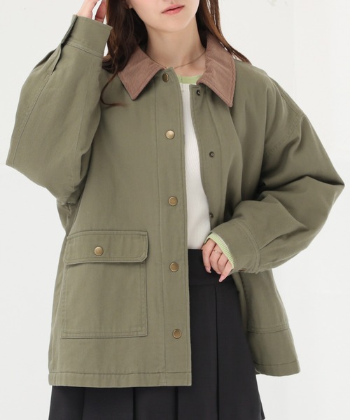 Honeys(ハニーズ)の「カバーオール(カバーオール・レディース・ベージュ/カーキ/ブラック・L/S/LL/M)」の1枚目の写真