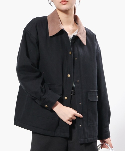 Honeys(ハニーズ)の「カバーオール(カバーオール・レディース・ベージュ/カーキ/ブラック・L/S/LL/M)」の6枚目の写真
