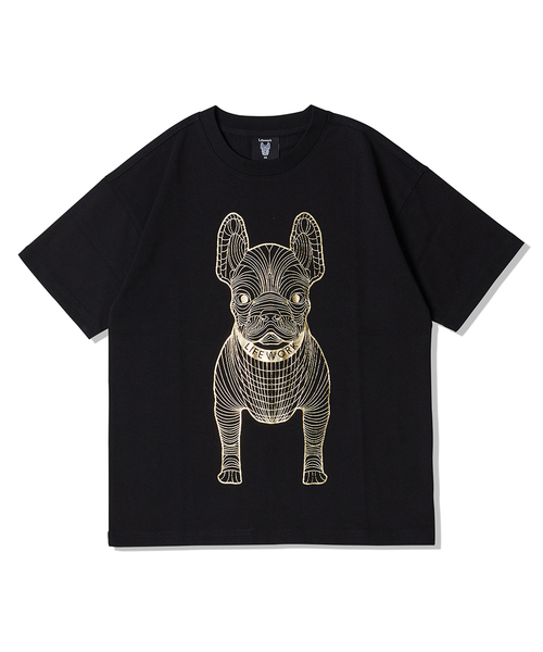 LIFE WORK（ライフワーク）の「ゴールドシルバードッグ 半袖Tシャツ（Tシャツ/カットソー・メンズ・ブラック/ホワイト系/ブラック系・M/S）」の3枚目の写真