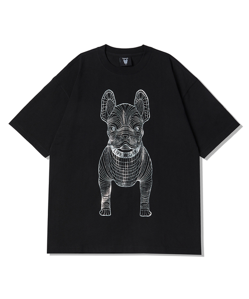 LIFE WORK（ライフワーク）の「ゴールドシルバードッグ 半袖Tシャツ（Tシャツ/カットソー・メンズ・ブラック/ホワイト系/ブラック系・M/S）」の2枚目の写真