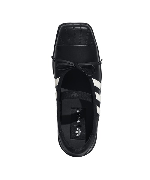 adidas Originals（アディダスオリジナルス）の「ADIDAS × JENNIE / アディダス × ジェニー SUPERSTAR SQ BALLET W（スニーカー・レディース・ブラック/アイボリー・25cm/24cm/23cm）」の7枚目の写真