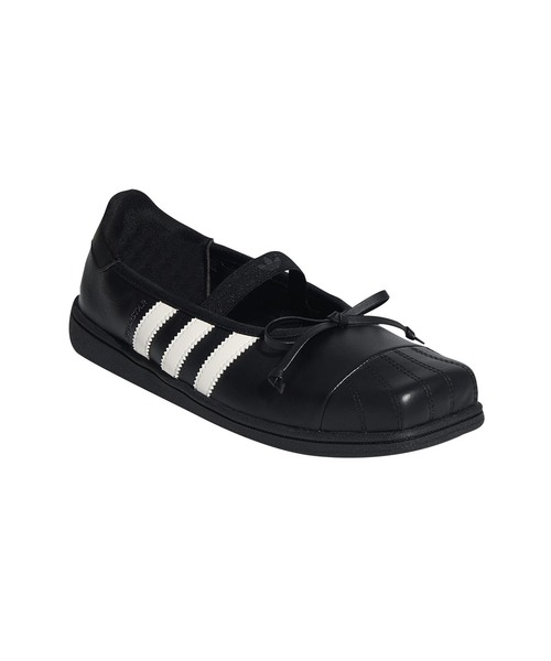 adidas Originals（アディダスオリジナルス）の「ADIDAS × JENNIE / アディダス × ジェニー SUPERSTAR SQ BALLET W（スニーカー・レディース・ブラック/アイボリー・25cm/24cm/23cm）」の9枚目の写真