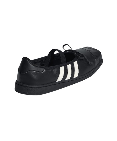 adidas Originals（アディダスオリジナルス）の「ADIDAS × JENNIE / アディダス × ジェニー SUPERSTAR SQ BALLET W（スニーカー・レディース・ブラック/アイボリー・25cm/24cm/23cm）」の10枚目の写真
