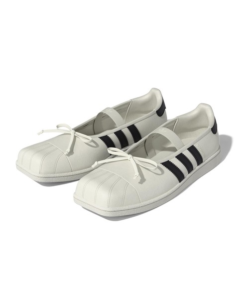 adidas Originals（アディダスオリジナルス）の「ADIDAS × JENNIE / アディダス × ジェニー SUPERSTAR SQ BALLET W（スニーカー・レディース・ブラック/アイボリー・25cm/24cm/23cm）」の13枚目の写真