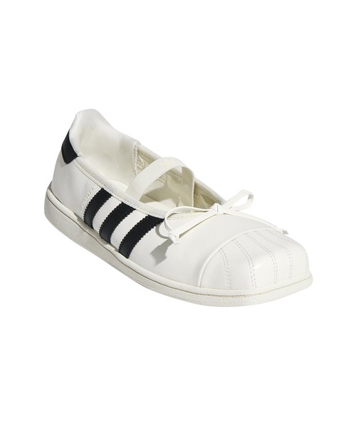 adidas Originals（アディダスオリジナルス）の「ADIDAS × JENNIE / アディダス × ジェニー SUPERSTAR SQ BALLET W（スニーカー・レディース・ブラック/アイボリー・25cm/24cm/23cm）」の17枚目の写真