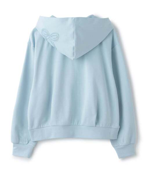 人気商品再入荷】【直営店で取り扱い無し】リボンアップリケWジップ